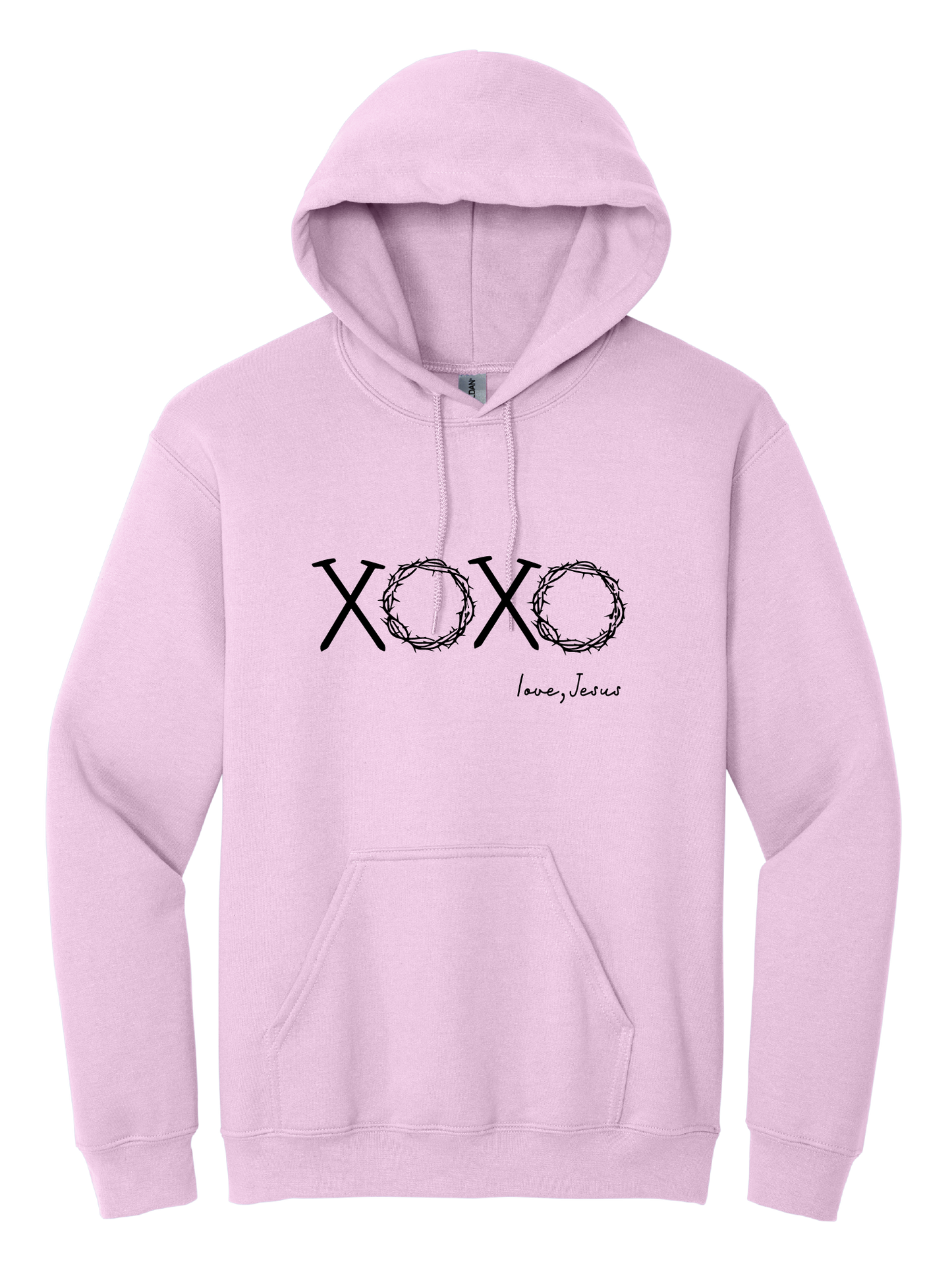 XOXO Love Jesus Unisex Hooded Sweatshirt
