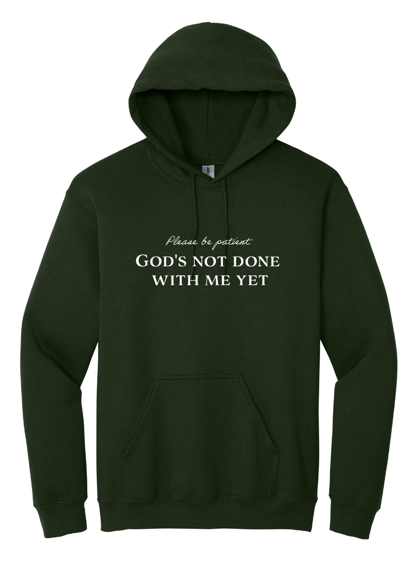 Please Be Patient Unisex Hooded Sweatshirt