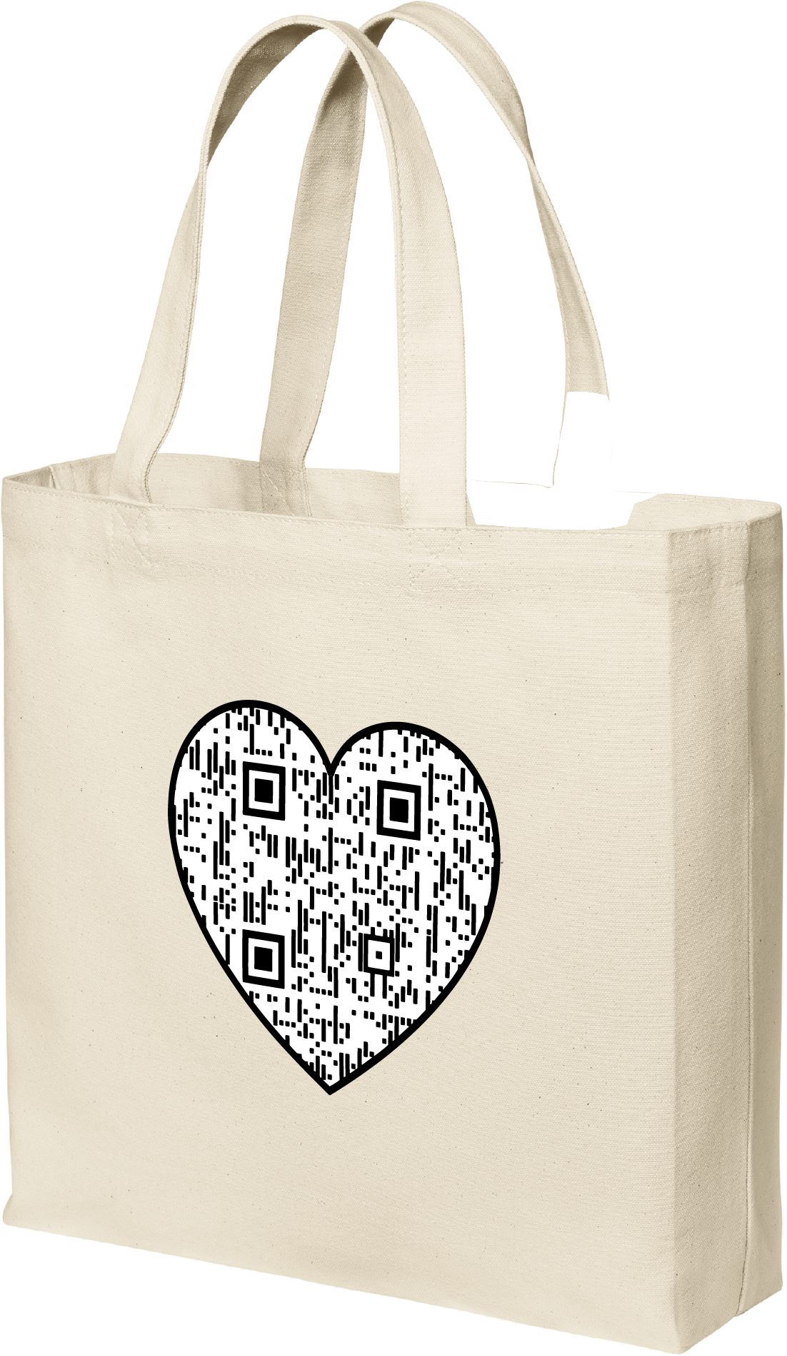 Cross With Heart Tote Bag
