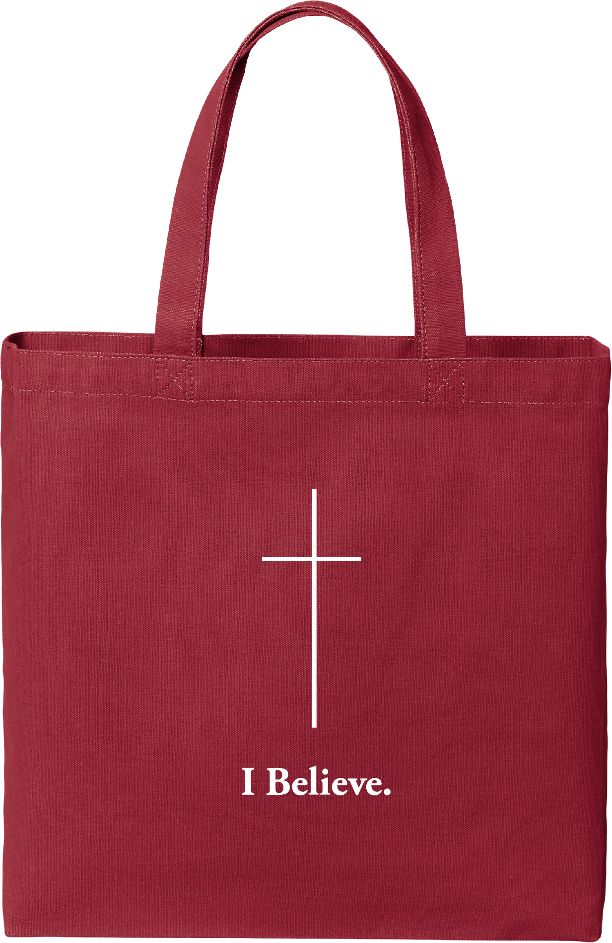 I Believe Tote Bag