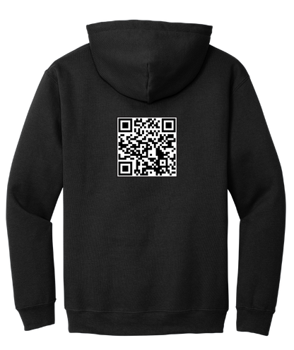 Cross with Heart Unisex Hooded Sweatshirt