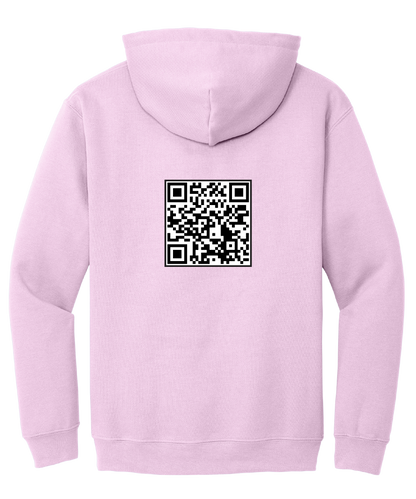 Cross with Heart Unisex Hooded Sweatshirt