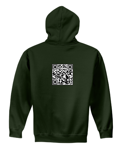 Cross with Heart Unisex Hooded Sweatshirt