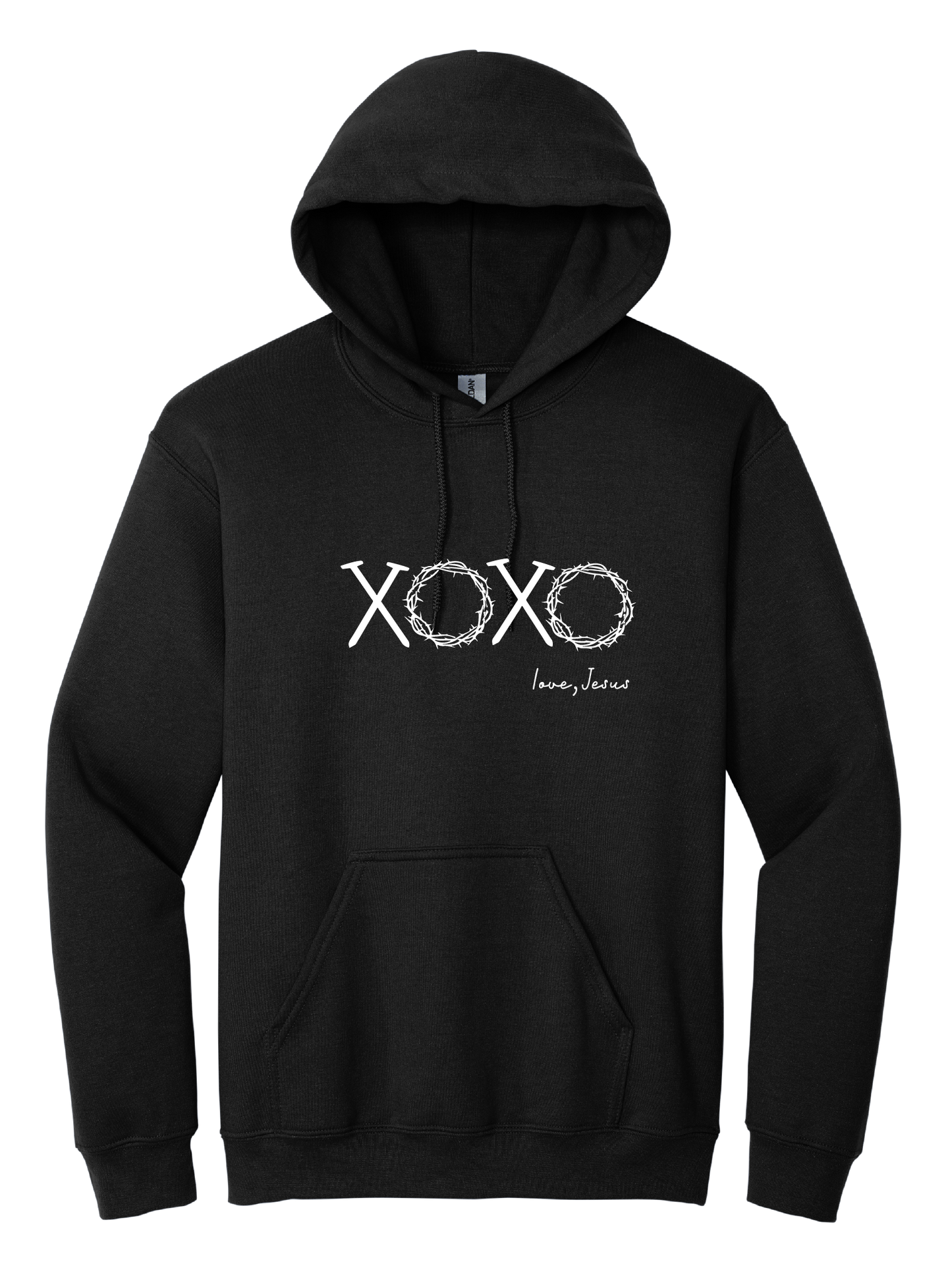 XOXO Love Jesus Unisex Hooded Sweatshirt