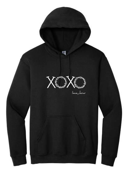 XOXO Love Jesus Unisex Hooded Sweatshirt