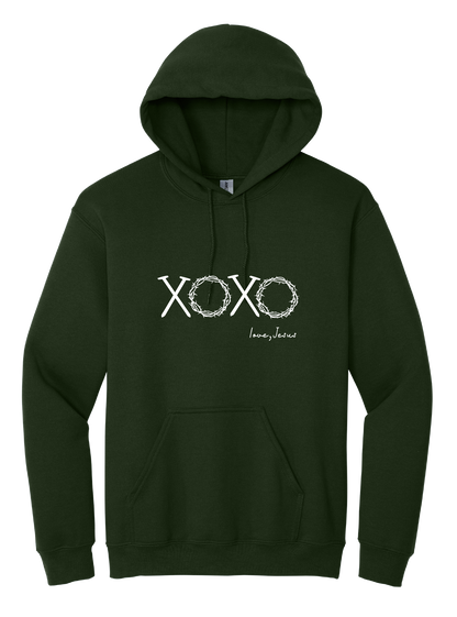 XOXO Love Jesus Unisex Hooded Sweatshirt