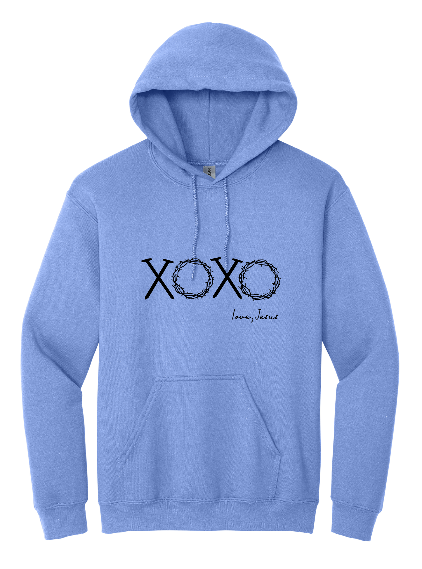 XOXO Love Jesus Unisex Hooded Sweatshirt