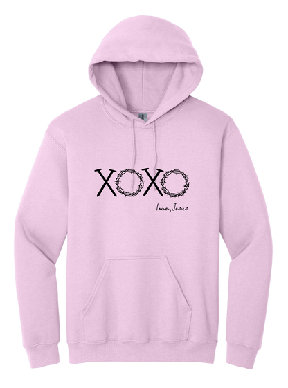 XOXO Love Jesus Unisex Hooded Sweatshirt