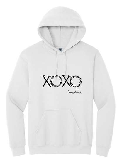 XOXO Love Jesus Unisex Hooded Sweatshirt