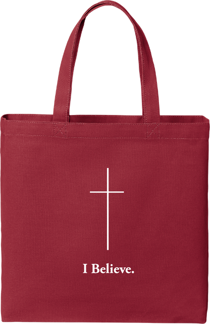 I Believe Tote Bag