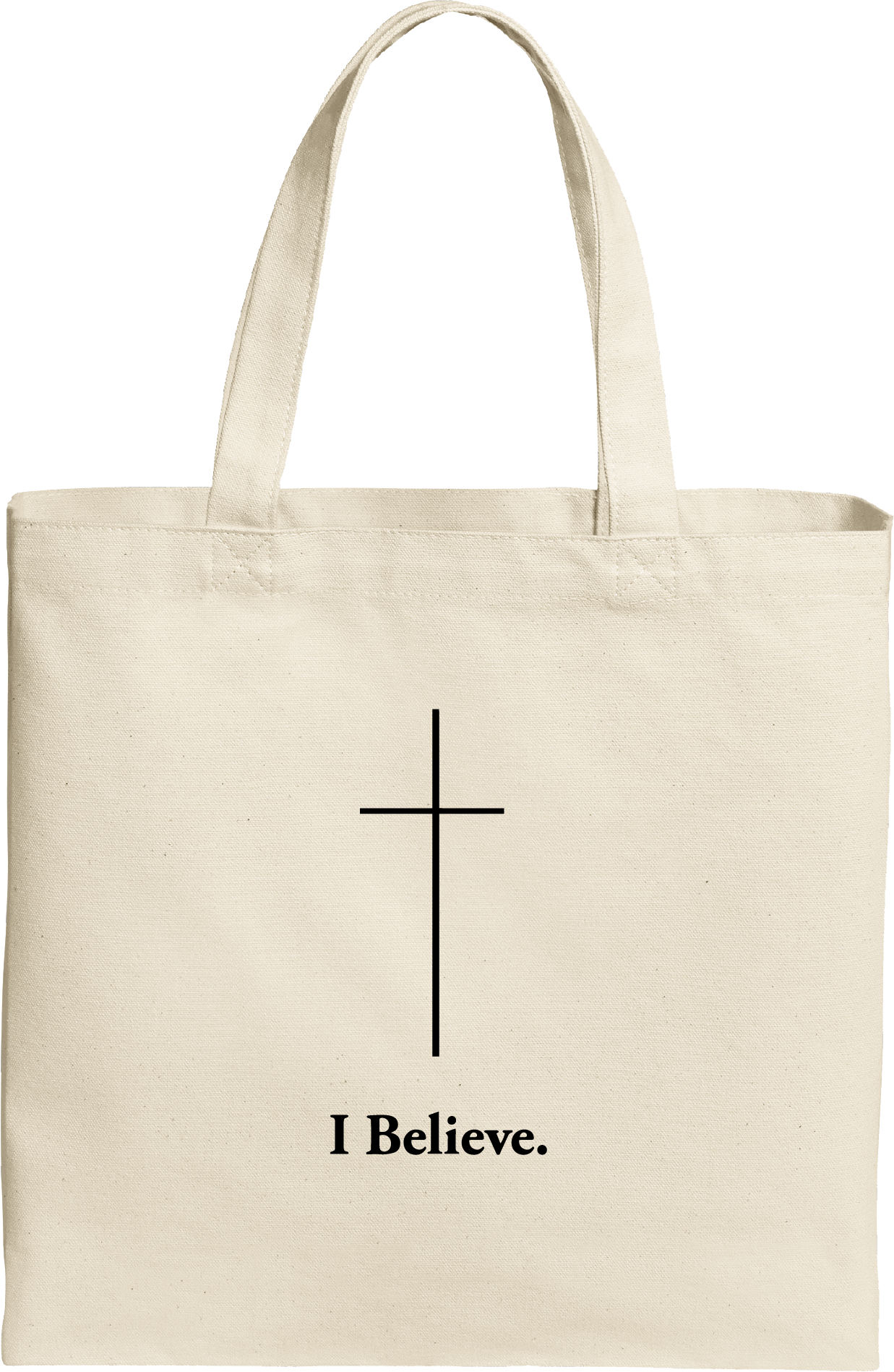 I Believe Tote Bag