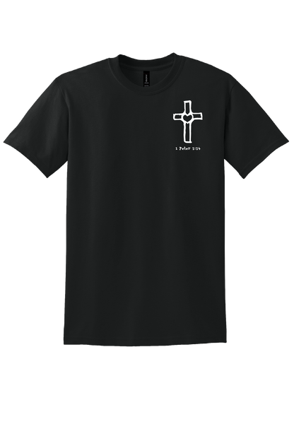 Cross with Heart Unisex T-Shirt